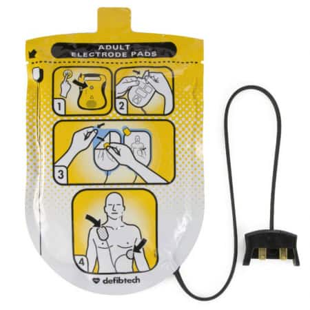 ELEKTRODEN DEFIBTECH LIFELINE-Volwassene
