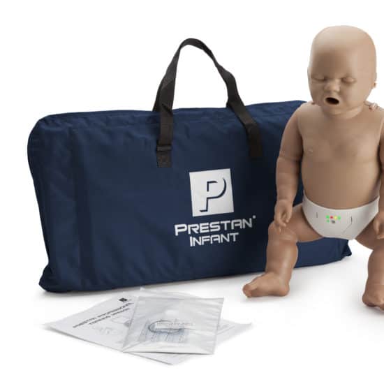 Prestan baby reanimatiepop met draagtas