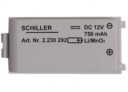 Schiller Fred Easyport AED batterij