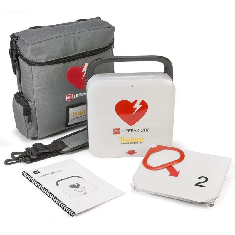 Lifepak CR2 AED trainer compleet
