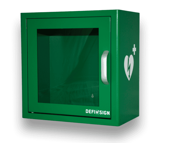 Defisign AED kast groen