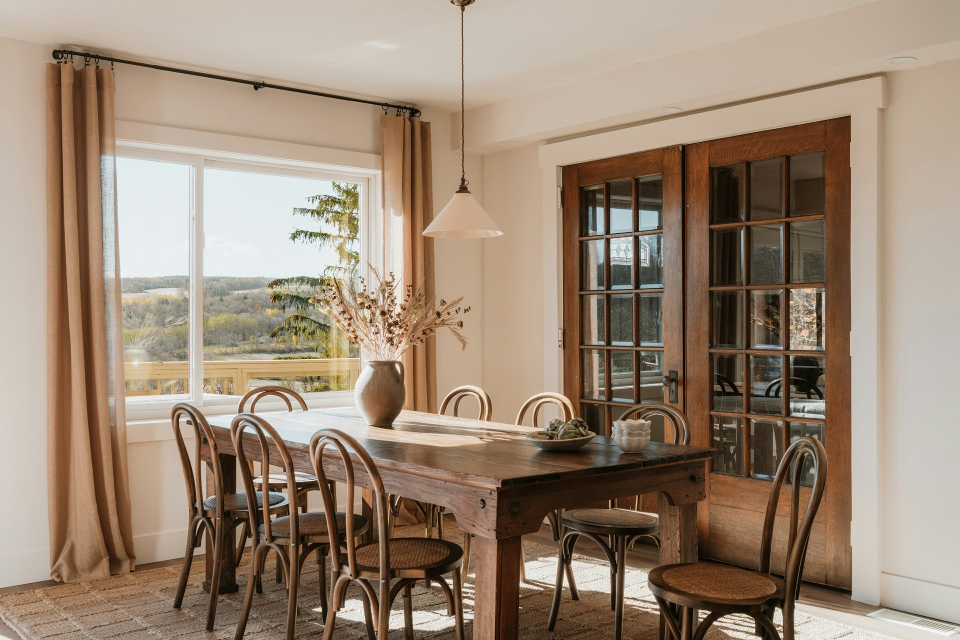 Sfeerbeeld eetkamer